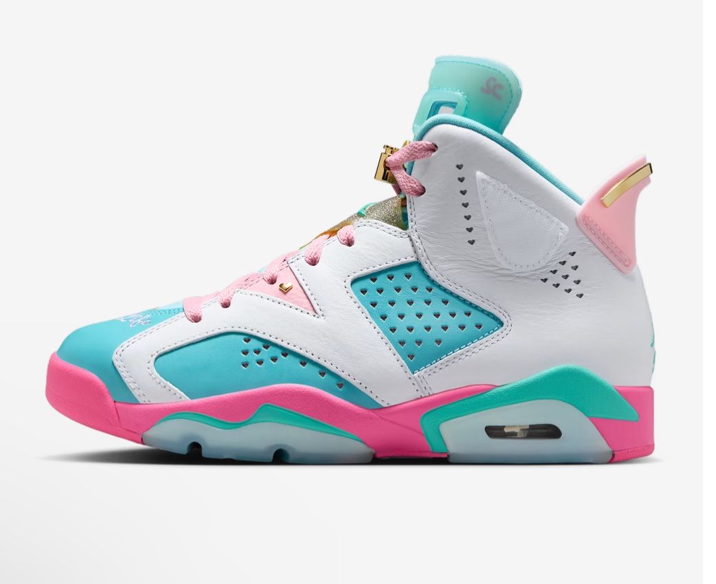 Nike Retro 6 Jillian Freestyle Doernbecher M10.5/W12 Dead Stock NEW RARE