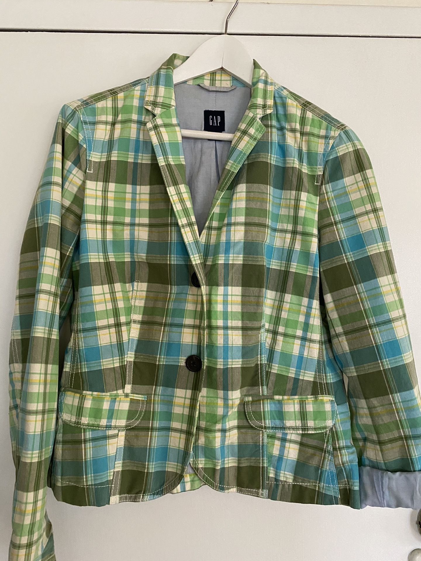 Gap Women’s plaid blazer