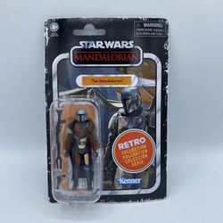 Star Wars - Retro Collection - THE MANDALORIAN - Mando - Action Figure - NEW