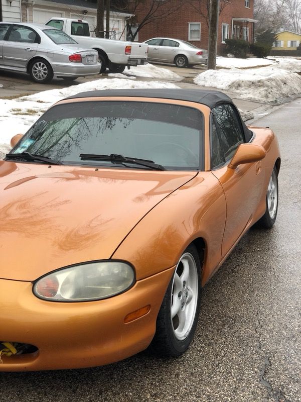 1999 Mazda Miata - Evolution Orange