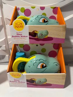 Dino bubble maker