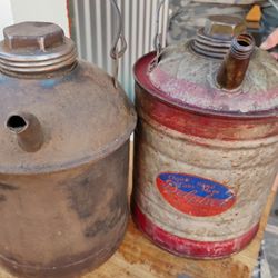 Rail Road Antique Oil Containers...South Tampa