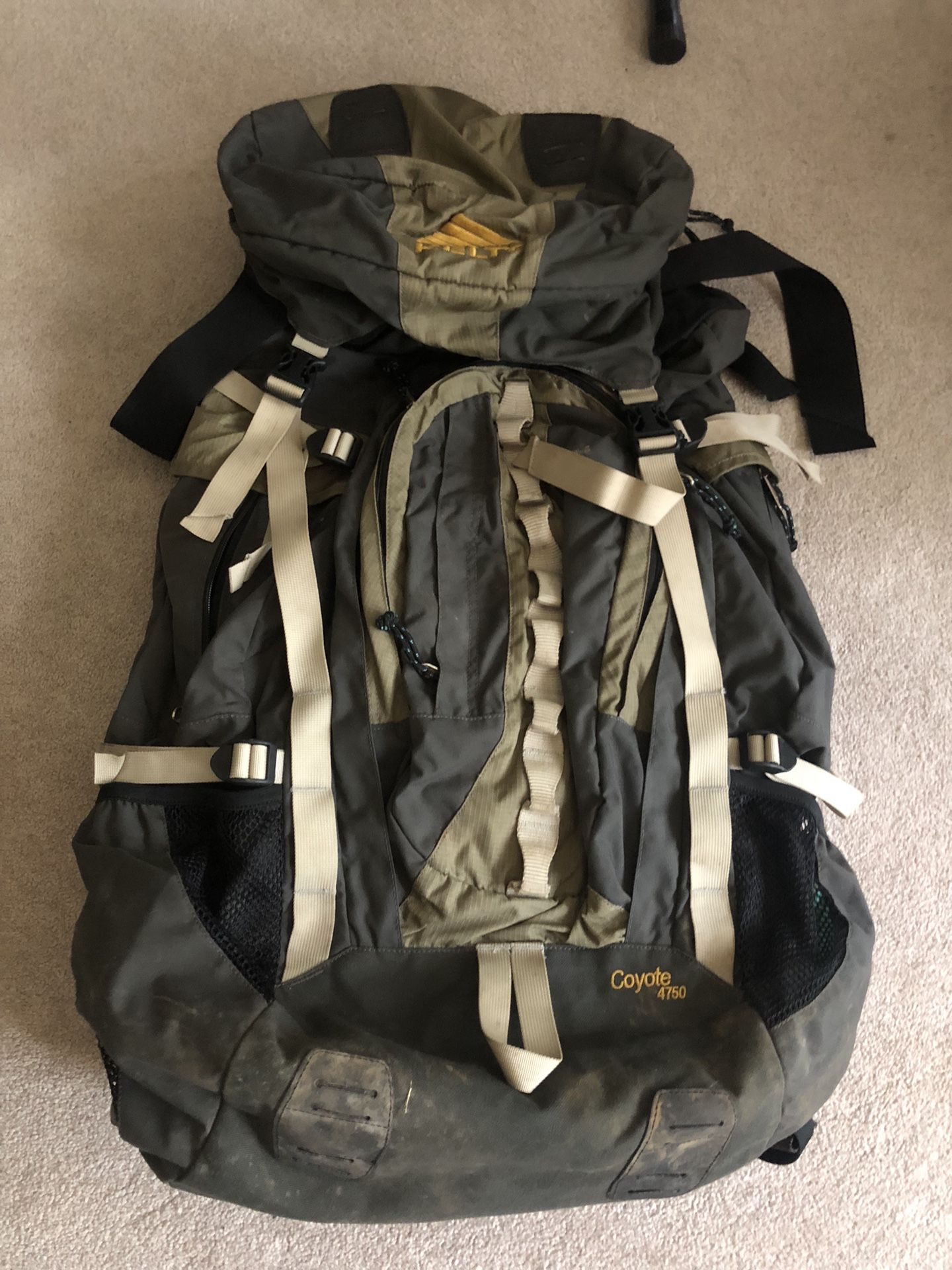 kelty backpack coyote 4750 For patrols that require high Kelty Coyote 4750 Backpack for