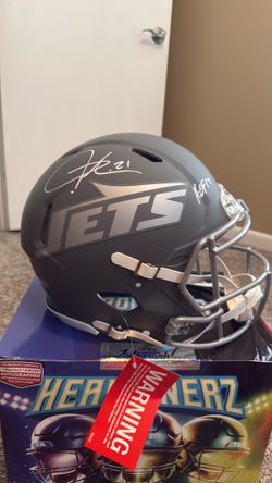 Signed LaDainian Tomlinson HOF17 Authentic Jets Helmet