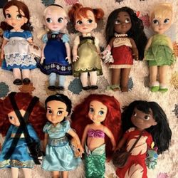 8 Large Disney Animators’ Dolls