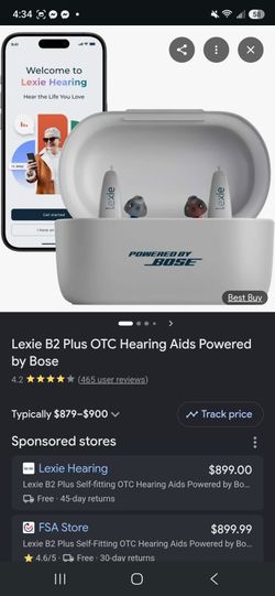 Bose hearing aid