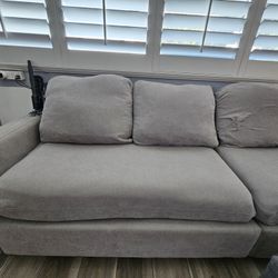 Convertible Sectional Sofa, L Shaped Couch 