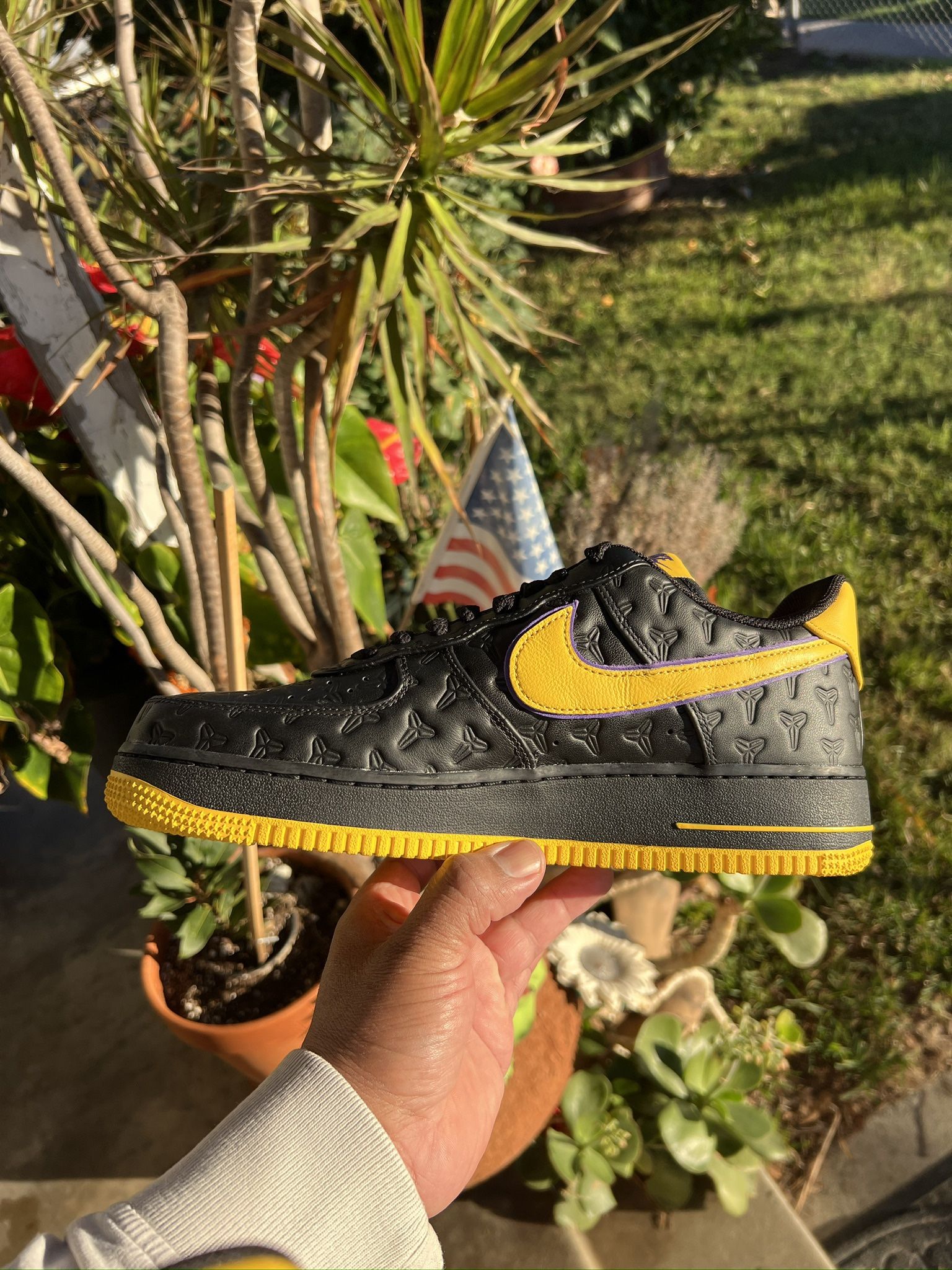 Kobe Bryant x Nike Air Force 1 Low "Lakers Away" 