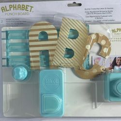 Alphabet Punch Board