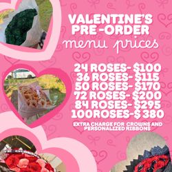 Valentine’s Day Flowers 