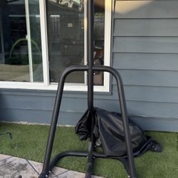 Punching bag stand 