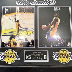 Kobe Bryant Mamba Out Frame 
