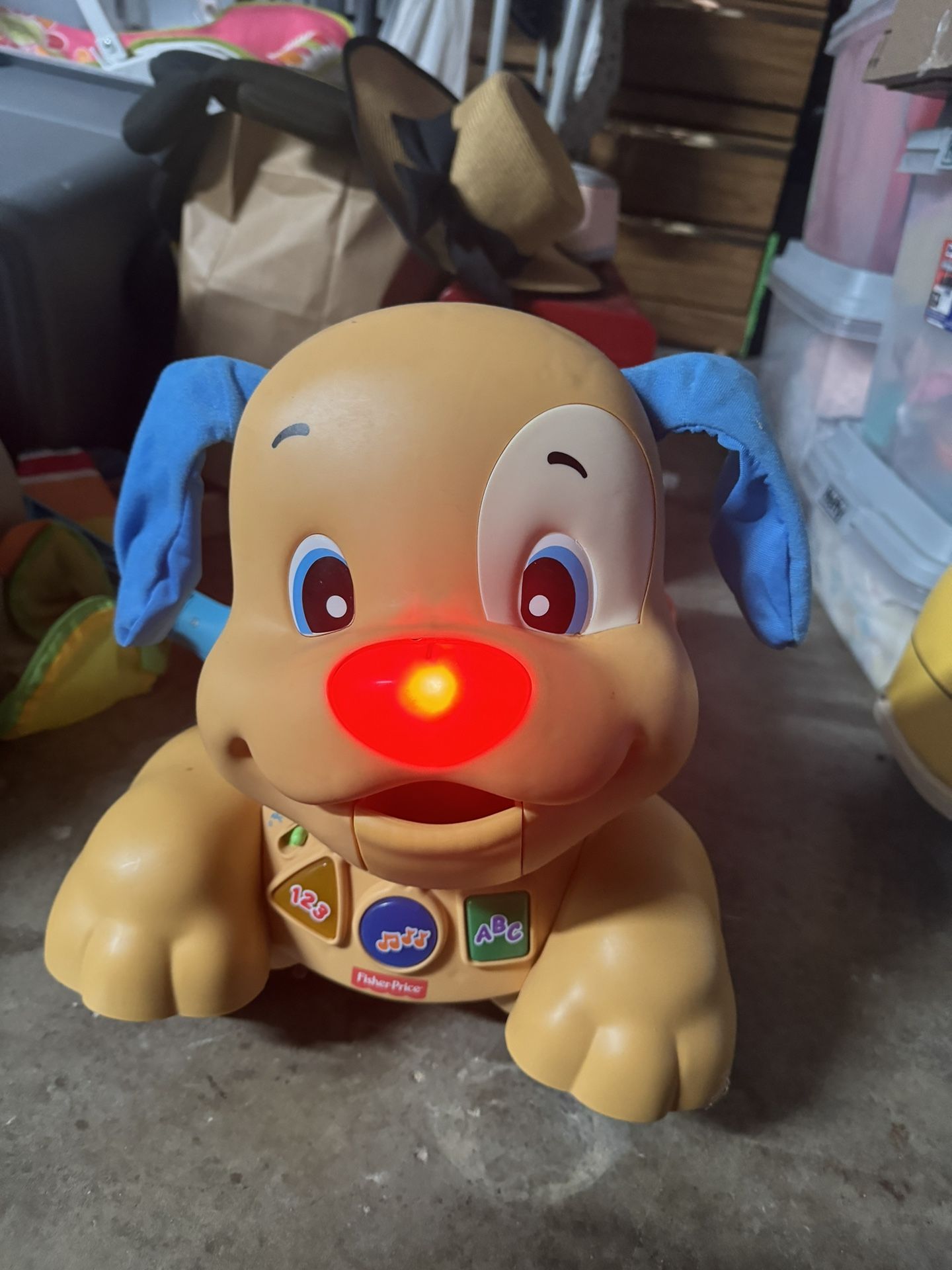 Fisher Price Singing Puppy Riding Toy