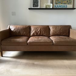 Hamilton Leather Sofa - West Elm