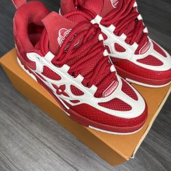 Louis Vuitton Skates red Size 11 