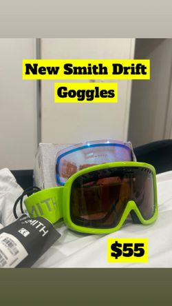 New Smith Drift Goggles