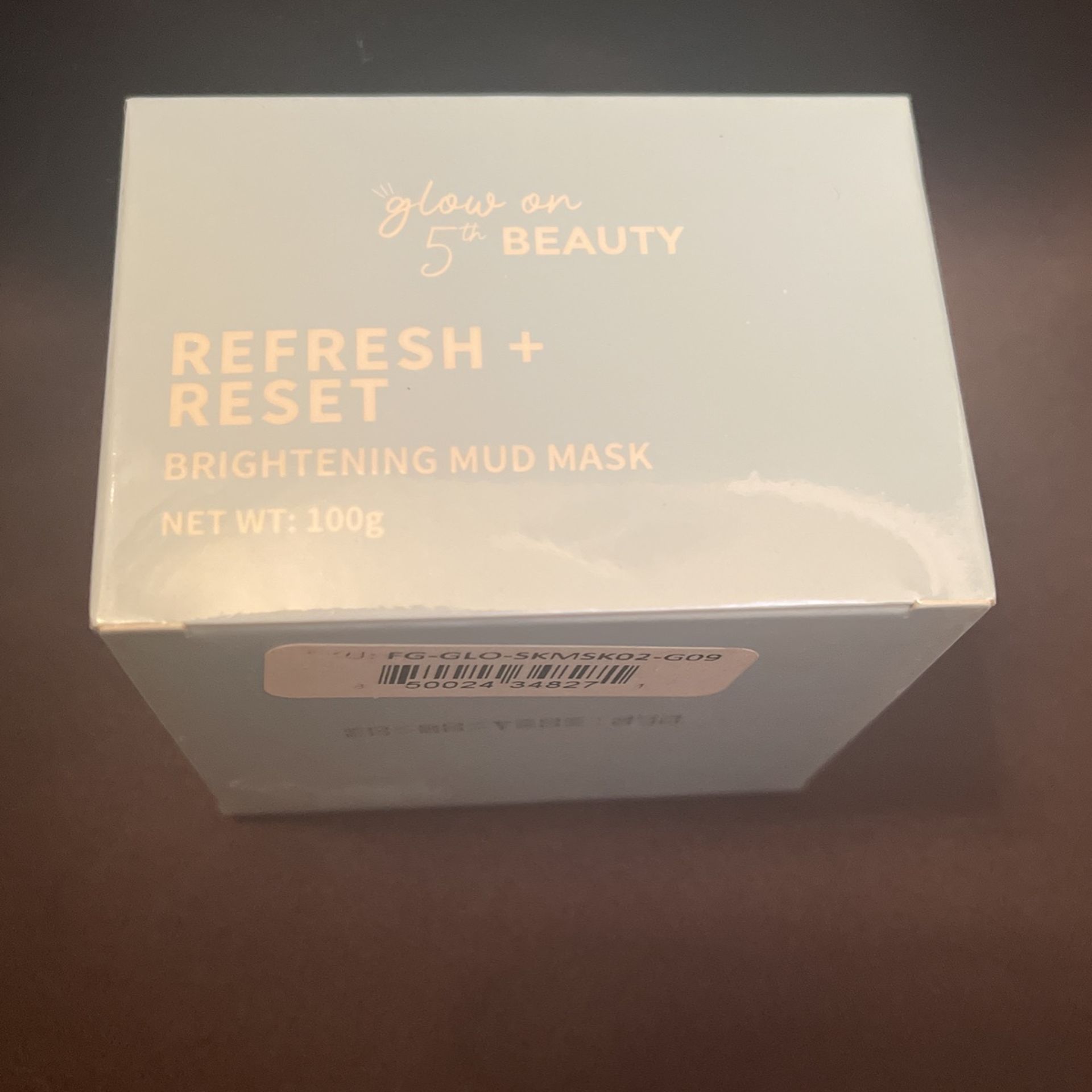 Glow on 5th Beauty Refresh + Reset Brightening Mud Mask