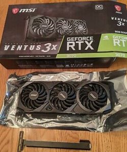 MSI GeForce RTX 3070 VENTUS 3X OC 8GB GDDR6 Graphics Card