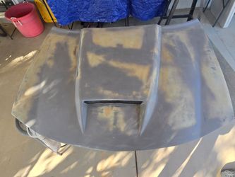 Fiberglass dodge charger srt hellcat hood