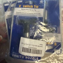 Reversible Spray Tip Switch