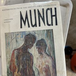 Munch Masterpieces From The Artist’s Own Collection Langaard Revold 1964 HC DJ
