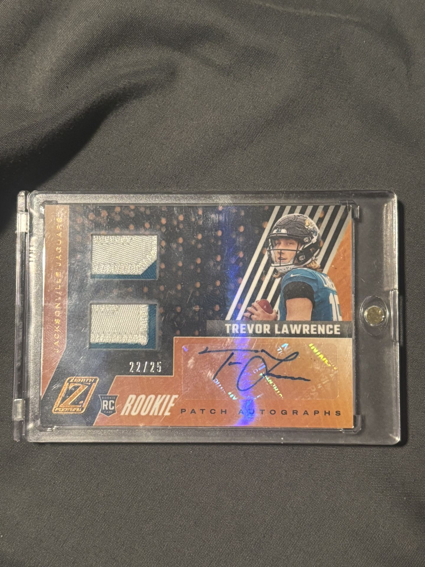 2021 Trevor Lawrence Zenith panini RPA #81