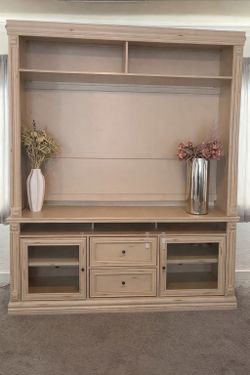 Tv Stand And Hutch