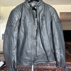 Merlin Leather Motorcycle Jacket - Size 42