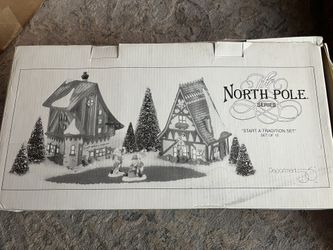 Department 56 North Pole Series Retired Village Pieces