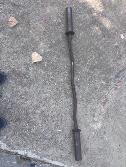 Olympic curl bar