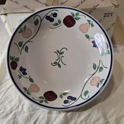 Princess House orchard medley pasta bowls, set of 4