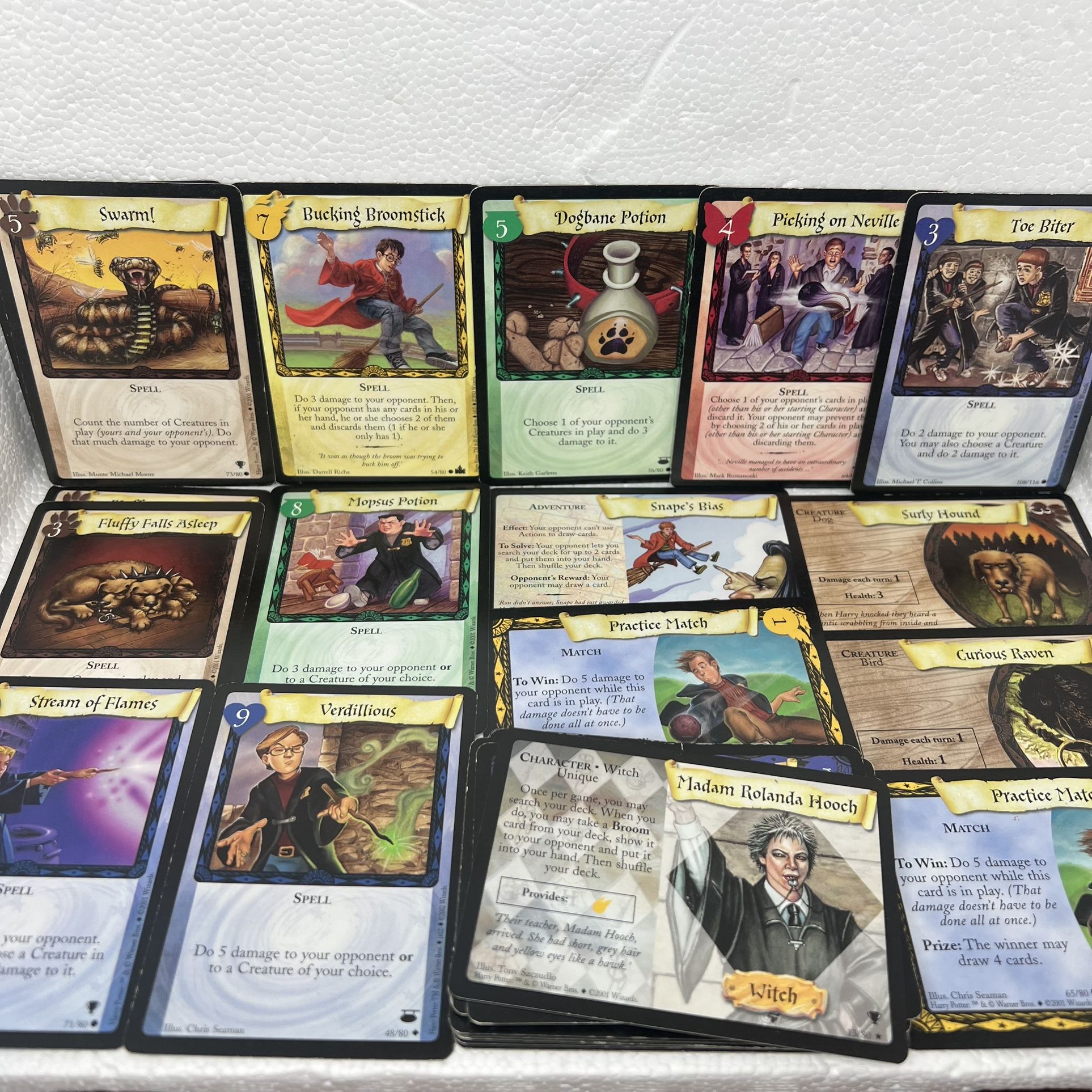2001-2002 Wizards | Warner Bros. - Harry Potter TCG Base Set + Extra Card