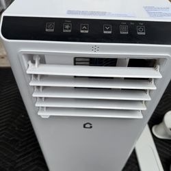 8,000 BTU Portable Air Conditioner, AC Unit with Built-in Cool, Dehumidifier & Fan Modes for Room up to 350 sq.ft, Conditioner Remote Control, 24 Hour