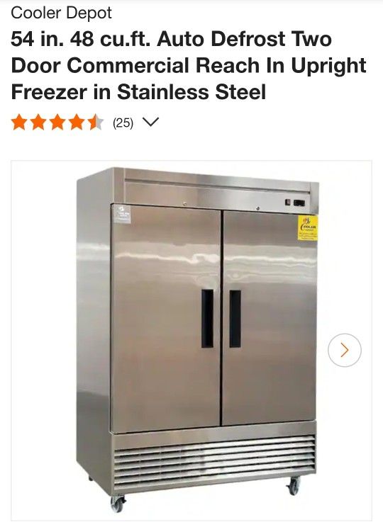 Cooler Depot 54" - 48" Cubic Ft