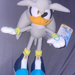 Sliver From Sonic The Hedgehog Plush