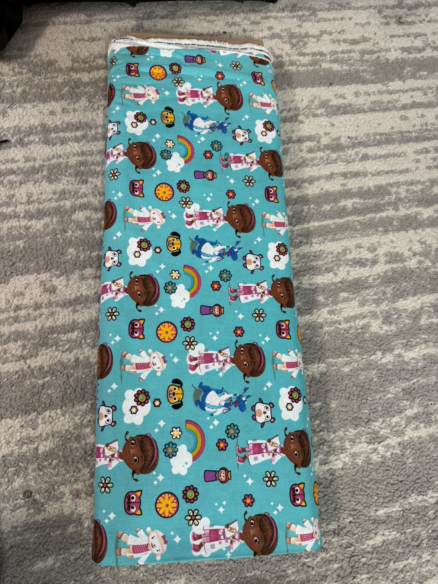 100% kids favorite characters cotton fabric for sewing ( by yard )