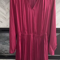 Brand New Vera Wang Burgundy Dress. Sz XL. 
