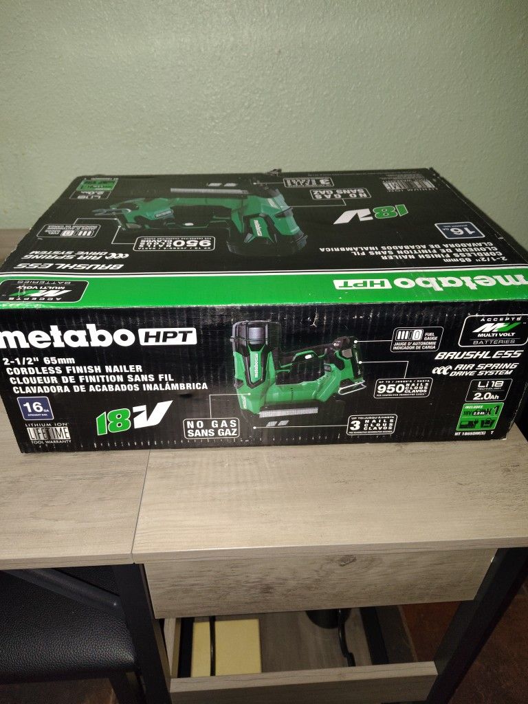 Metabo Finish nailer