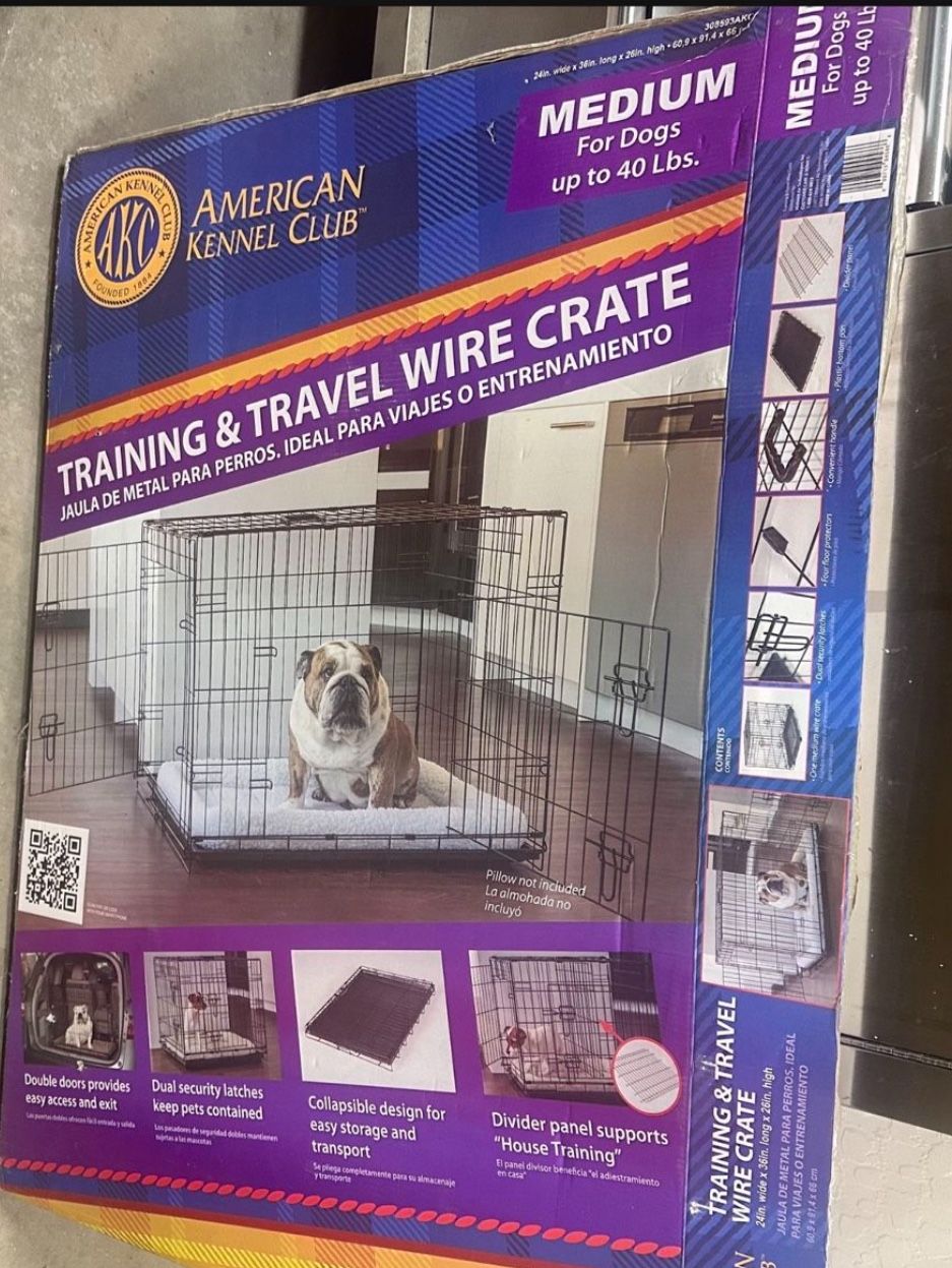 Wire Dog Crate