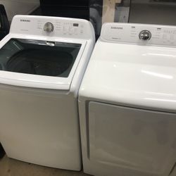 KING SIZE CAPACITY SAMSUNG IMPELLER WASHER & DRYER SET
