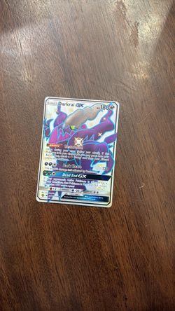 Darkrai GX Full Art Pokémon Card