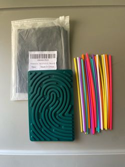 Double-sided Silicone Sensory Activity Board. New