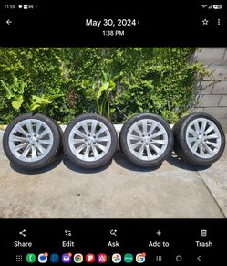 Original Tesla rims