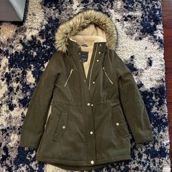 Beautiful green woman’s jacket