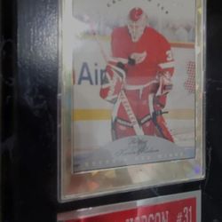 Canadian Ice Kevin Hodson Rookie Detroit Red Wings Mounted Plaque 