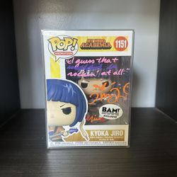 Jiro Funko Pop Signed 