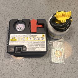 Toyota Or Any Tire Repair Kit With Compressor 