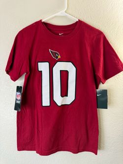 NEW Nike Arizona Cardinals DeAndre NFL Red T-Shirt  team logo Size Large