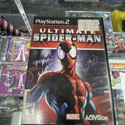 Ultimate Spider-Man Ps2 $55-$60 Each Gamehogs 11am-7pm