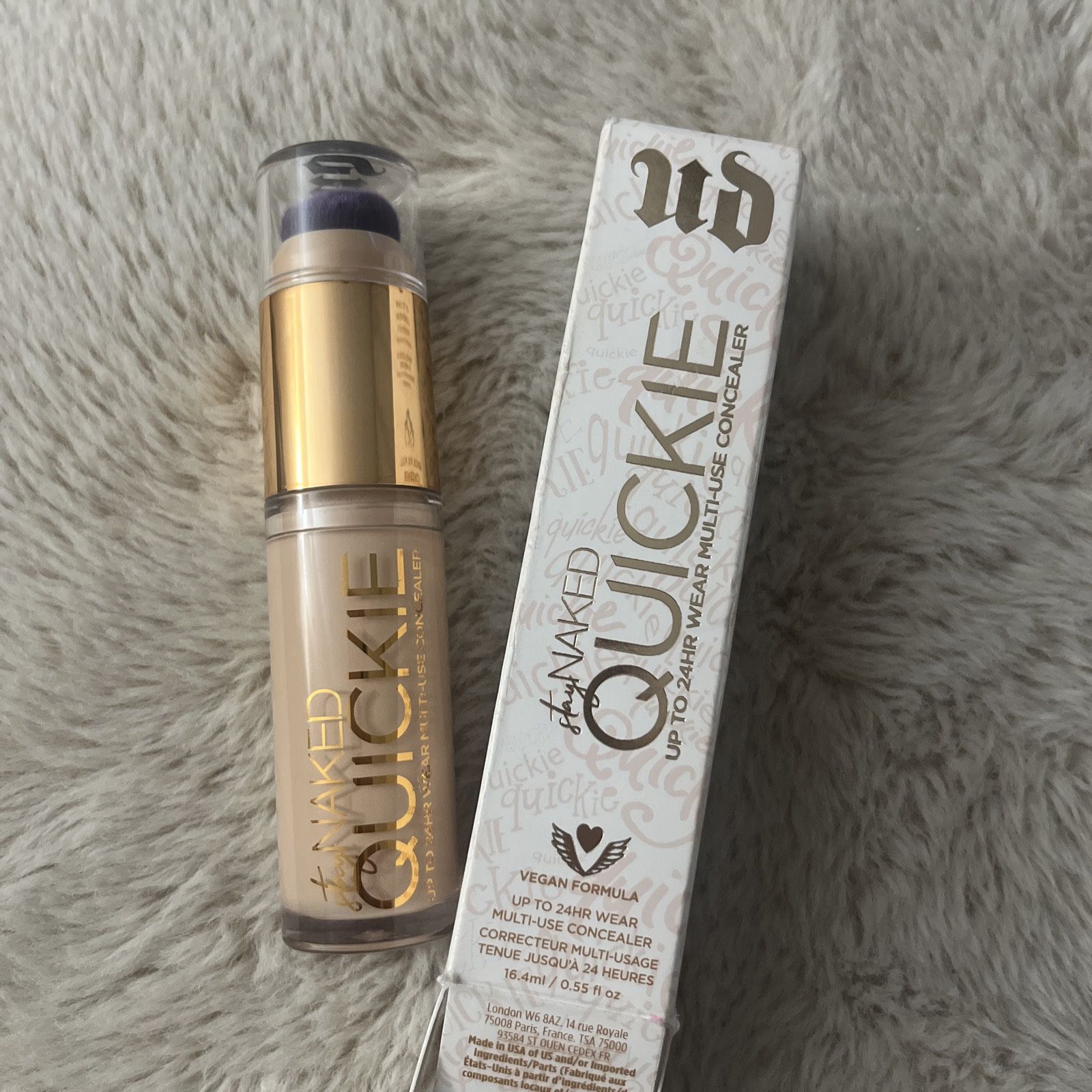 Urban Decay 40NN Light Medium NEUTRAL Stay Naked Quickie Multi Use Concealer